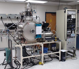 The multi-technique physical vapor deposition system designed at Oregon State University incorporates electron beam, sputter and thermal deposition in one chamber.