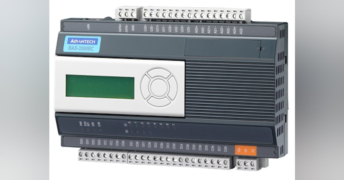 Advantech Corporation: Direct Digital Controller with Integrated BACNet ...