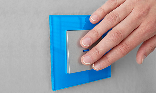 Switch harvests energy from the act of pushing it.