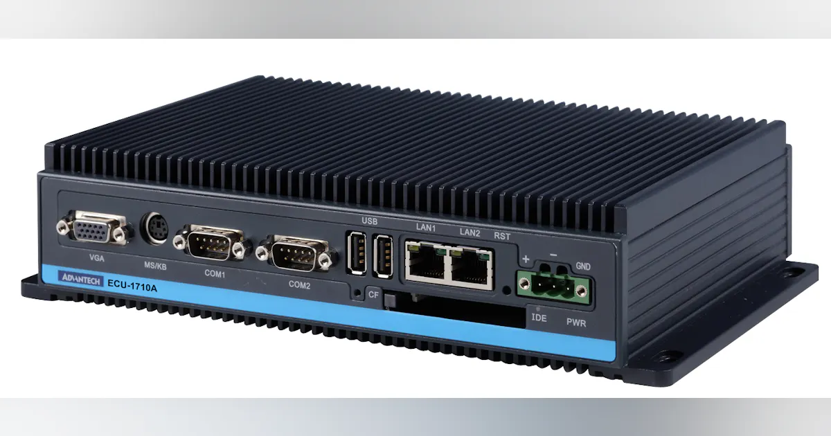 Advc Controller Advantech Corporation: Embedded Controller with Two PCI Cards ...