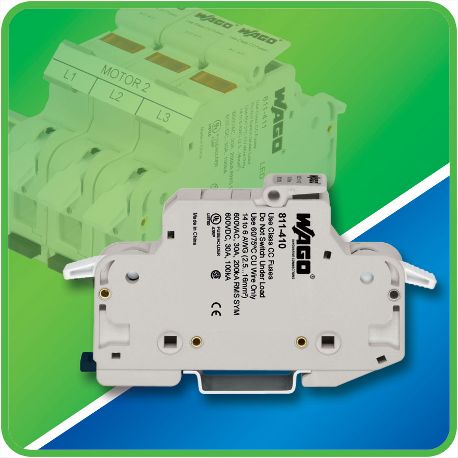 Wago Corporation LeverActuated Class CC, MidgetStyle Fuse Holders