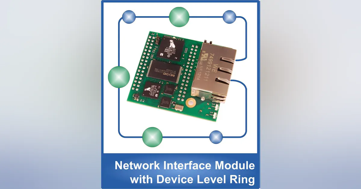 Innovasic's EtherNet/IP Communication Solution with Beacon-based DLR ...