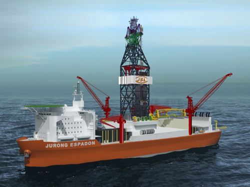 Aw 14730 Espadon Jurong Drillship Design Jurong Shipyard 635x476