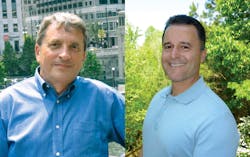 Automation World's Gary Mintchell (L) and David Greenfield Automation World's Gary Mintchell (L) and David Greenfield