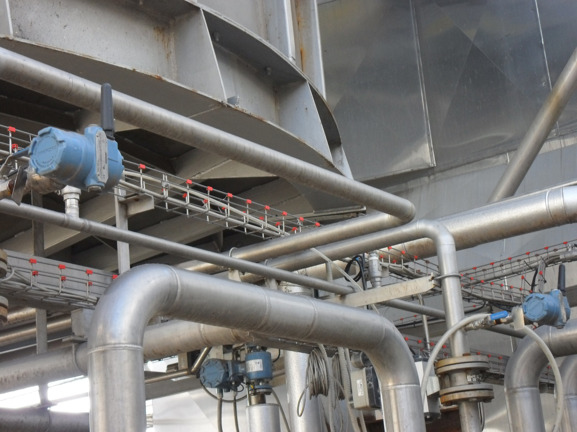 Emerson Rosemount wireless transmittters at the Enomondo biomass power plant at Faenza, Italy. Source: Emerson Process Management