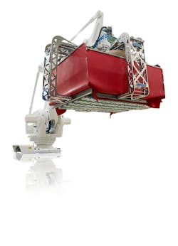 High-payload machines such as the ABB IRB 760 can offer impressive capacities, especially when integrated with smarter systems and vision technologies. Virtual programming can assist with palletizing in a single step, reducing programming from days to minutes. Source: ABB High-payload machines such as the ABB IRB 760 can offer impressive capacities, especially when integrated with smarter systems and vision technologies. Virtual programming can assist with palletizing in a single step, reducing programming from days to minutes. Source: ABB