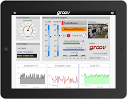 groov View on an iPad. Source: Opto 22 groov View on an iPad. Source: Opto 22