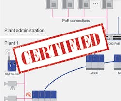 Belden program certifies industrial networks Belden program certifies industrial networks