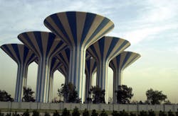 Aw 15791 Kuwait Water Towers Aw 15791 Kuwait Water Towers