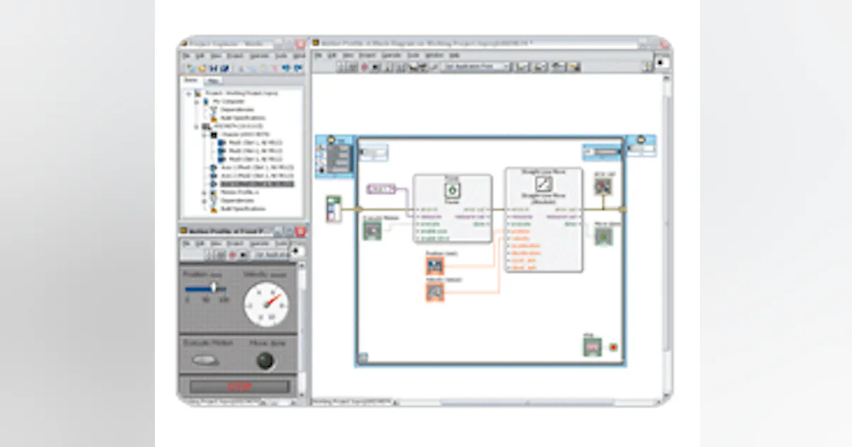 Labview Softmotion Module NI LabVIEW NI SoftMotion Module | Automation World