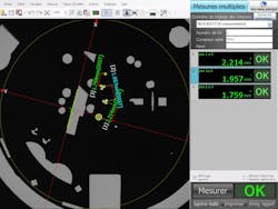 Keyence IM-6500 image dimension measurement system Keyence IM-6500 image dimension measurement system