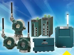 Yokogawa's Wireless Anywhere concept advocates for plant-wide use of ISA100.11a*1 compliant wireless technology Yokogawa's Wireless Anywhere concept advocates for plant-wide use of ISA100.11a*1 compliant wireless technology