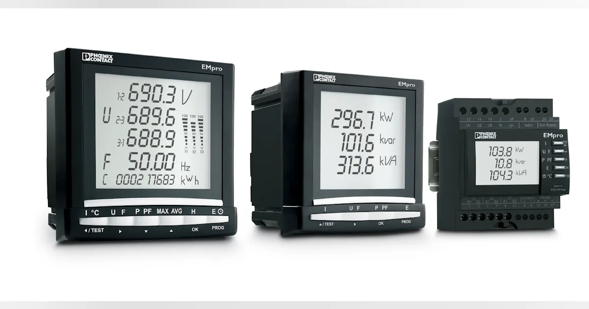 E Instruments Meter Electronic Measuring Instruments | Automation World