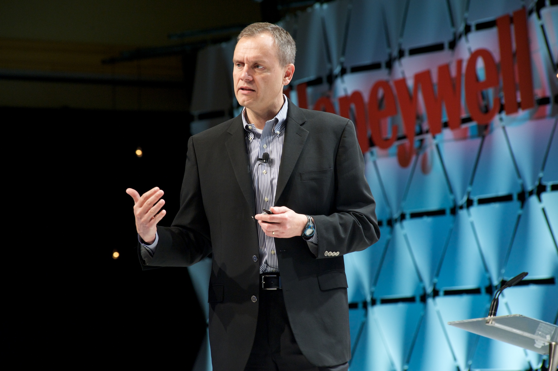 Darius Adamczyk, president of Honeywell Process Solutions (HPS)