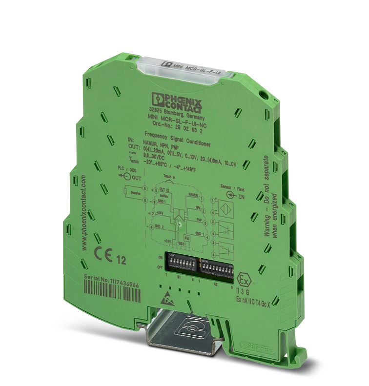 Phoenix Contact Transducer is an Alternative for Frequency Signals