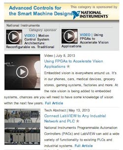 FPGAs for Control Algorithms and I/O and Vision Synchronization FPGAs for Control Algorithms and I/O and Vision Synchronization