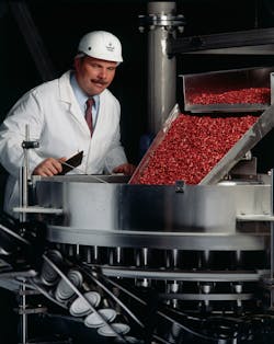 Reusing can cooling water saved Faribault Foods 38 percent in natural gas costs. Source: Rockwell Automation Reusing can cooling water saved Faribault Foods 38 percent in natural gas costs. Source: Rockwell Automation