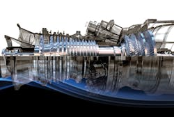 General Electric power turbines like the one shown in this rendering could transmit valuable data about electricity usage&mdash;but you need the right software to interpret it.