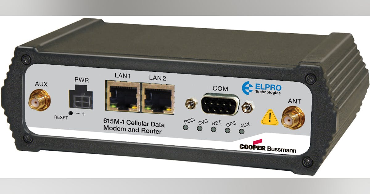 Eaton: Cellular Modem & IP Router | Automation World