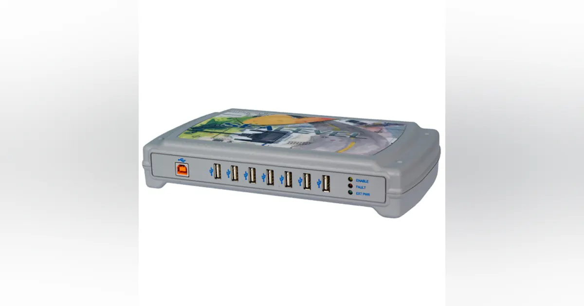 Optically Isolated 7-Port USB Hub Affords Protection | Automation World