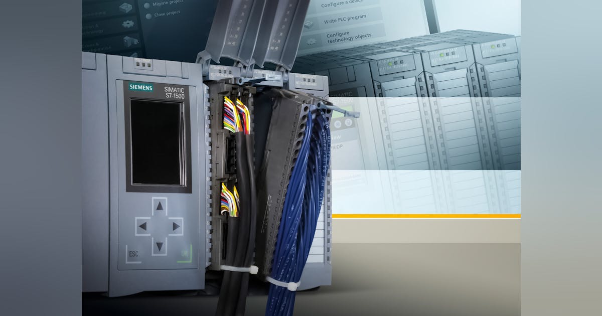 Siemens: Cabling Systems for I/O Modules | Automation World