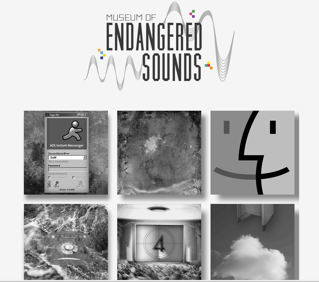 The Museum of Endangered Sounds (http://savethesounds.info)