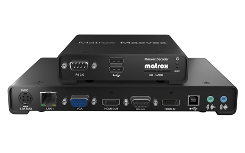 Aw 19992 Matrox Maevex H 264 Encoder Decoder Image