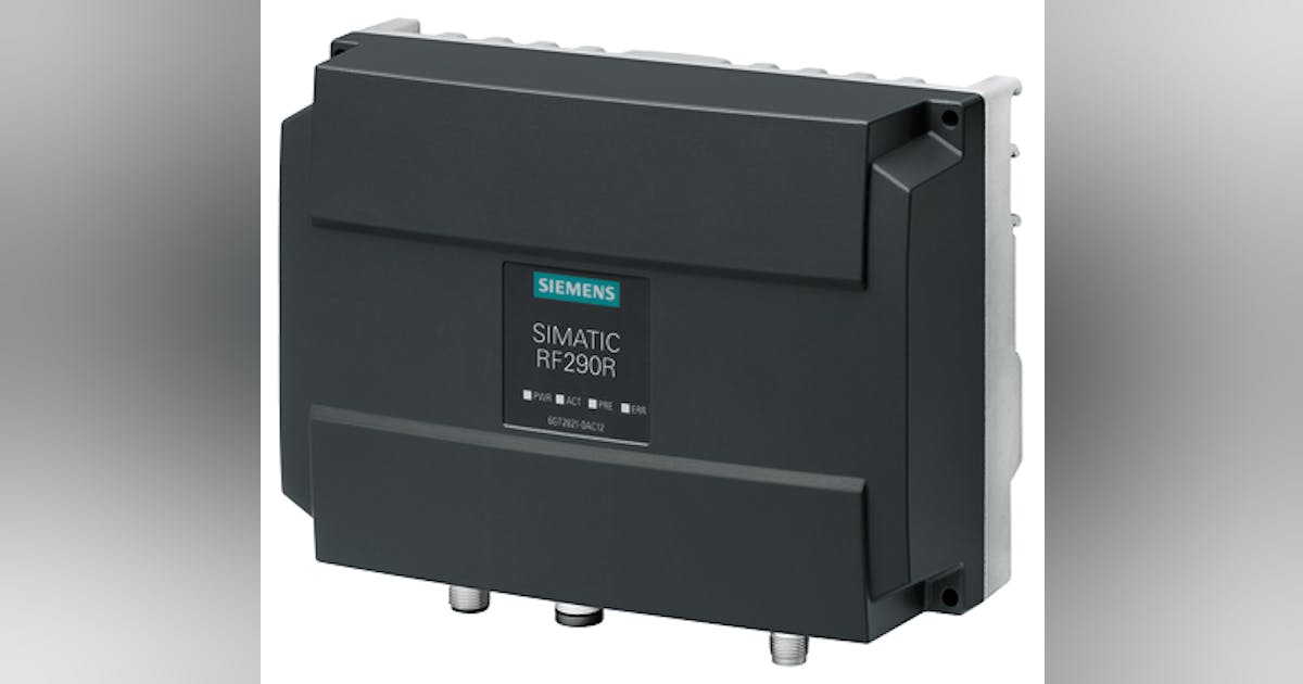 Siemens: Long Range RFID Reader | Automation World