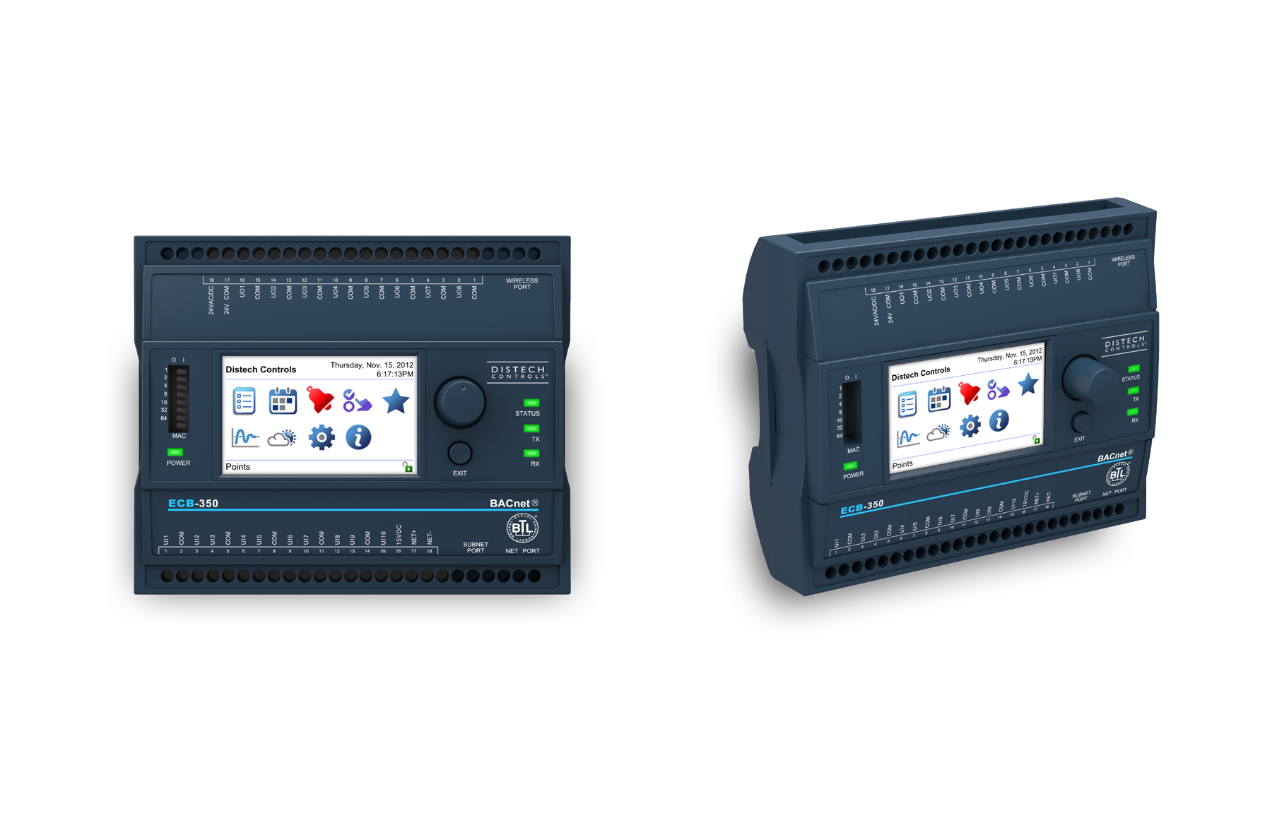 Distech Controls: HVAC Controllers With BACnet And LONWORKS ...