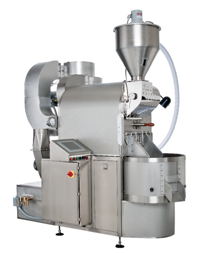 Operators of Loring Smart Roast's coffee roasters benefit from touchscreen HMIs.