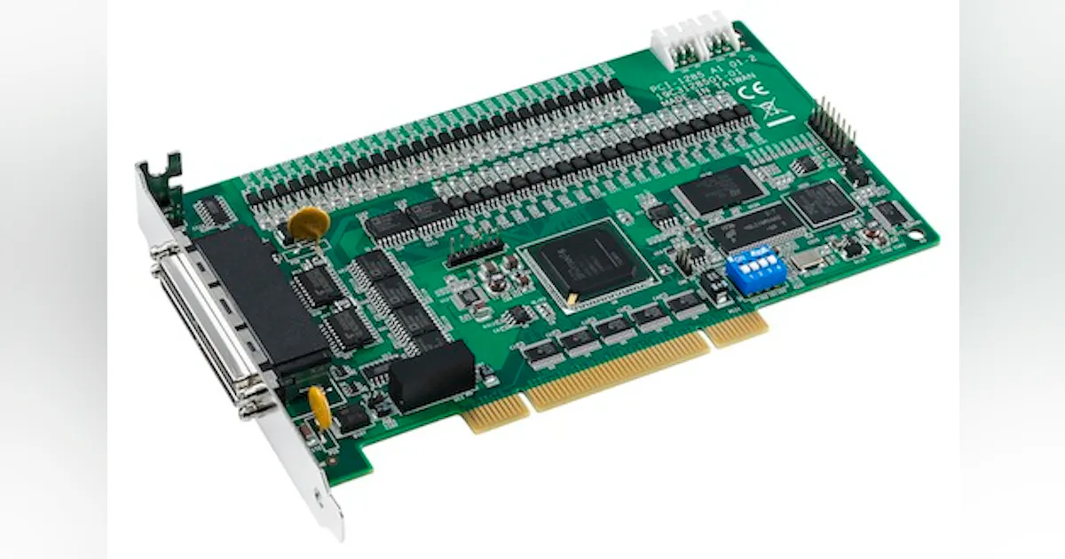 Advantech Launches Two New DSP-based 8-Axis Stepping and Servo Motor ...