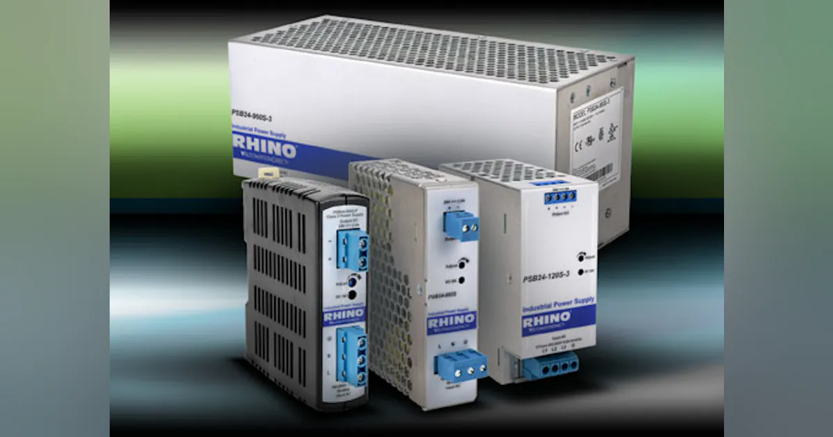 AutomationDirect expands RHINO line of DC Power Supplies | Automation World
