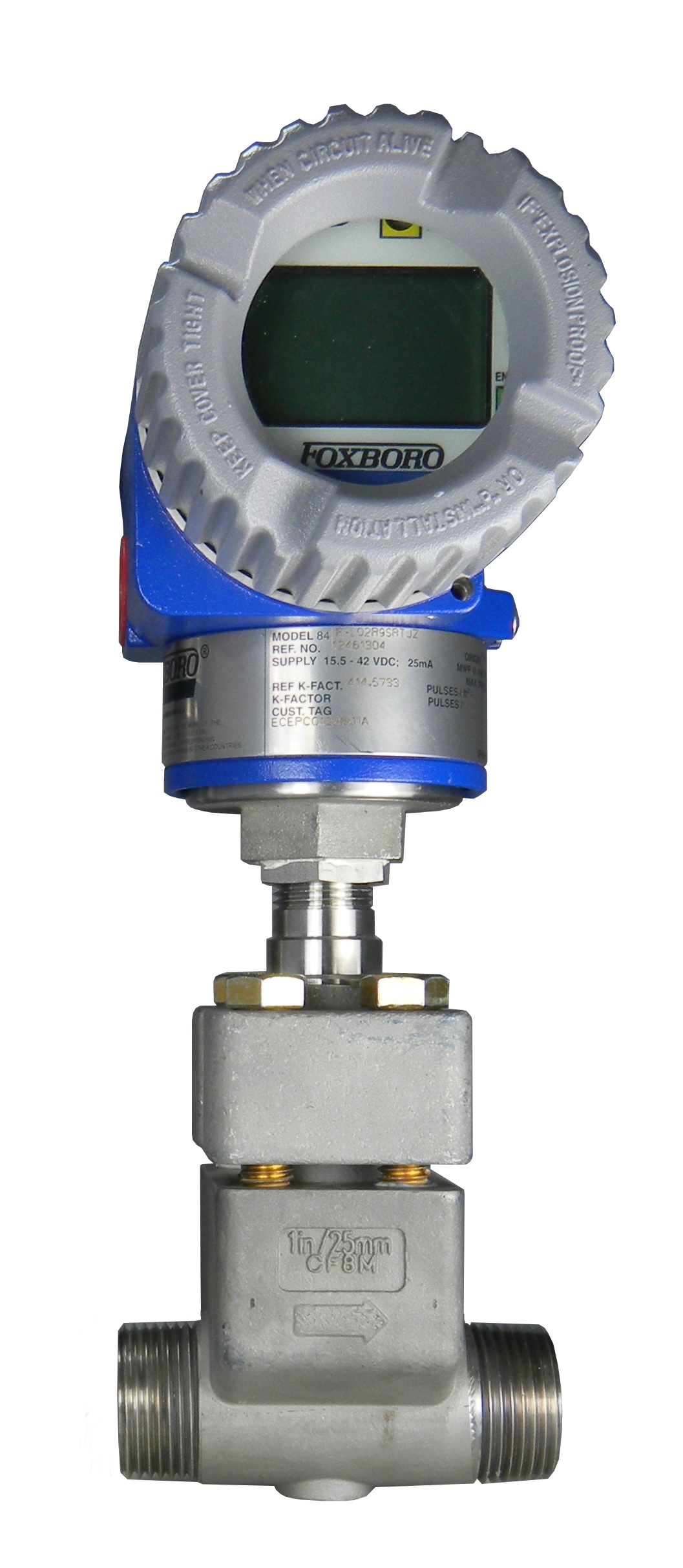 Foxboro 84 Series MNPT Vortex Flowmeter Automation World