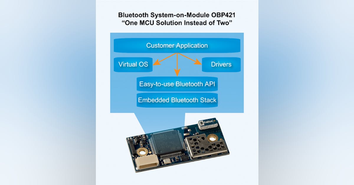 connectBlue Presents a Bluetooth Dual-mode System-on-Module ...
