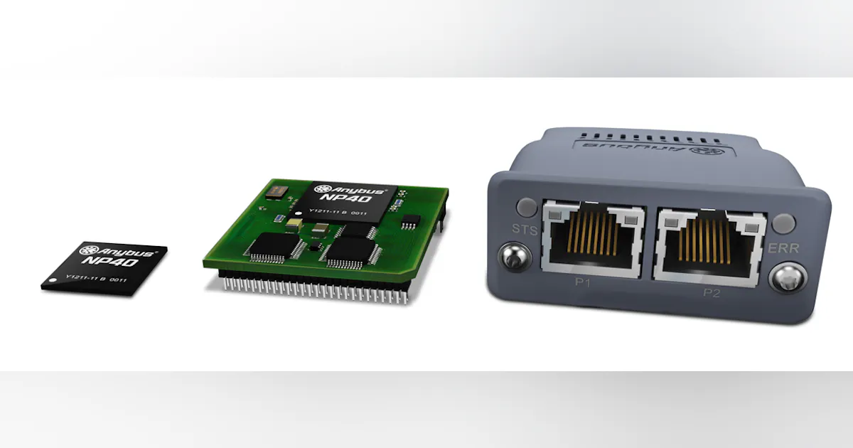 Profinet Any Bus Module First products in Anybus CompactCom 40-series offer fast communication ...