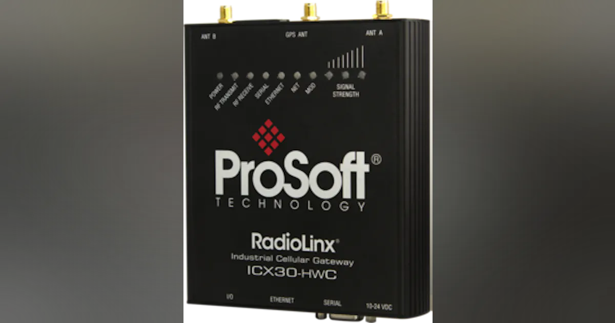 Prosoft Creative ProSoft Technology: Industrial Cellular Gateway | Automation World