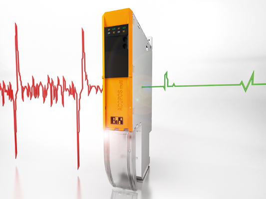 B&R servo drives detect and correct following error automatically