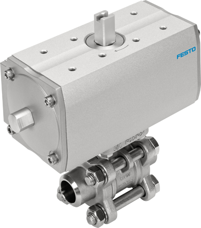 Aw 22700 Festo Vzba And Dfpb Ball Valve Drive Unit 16153u 1