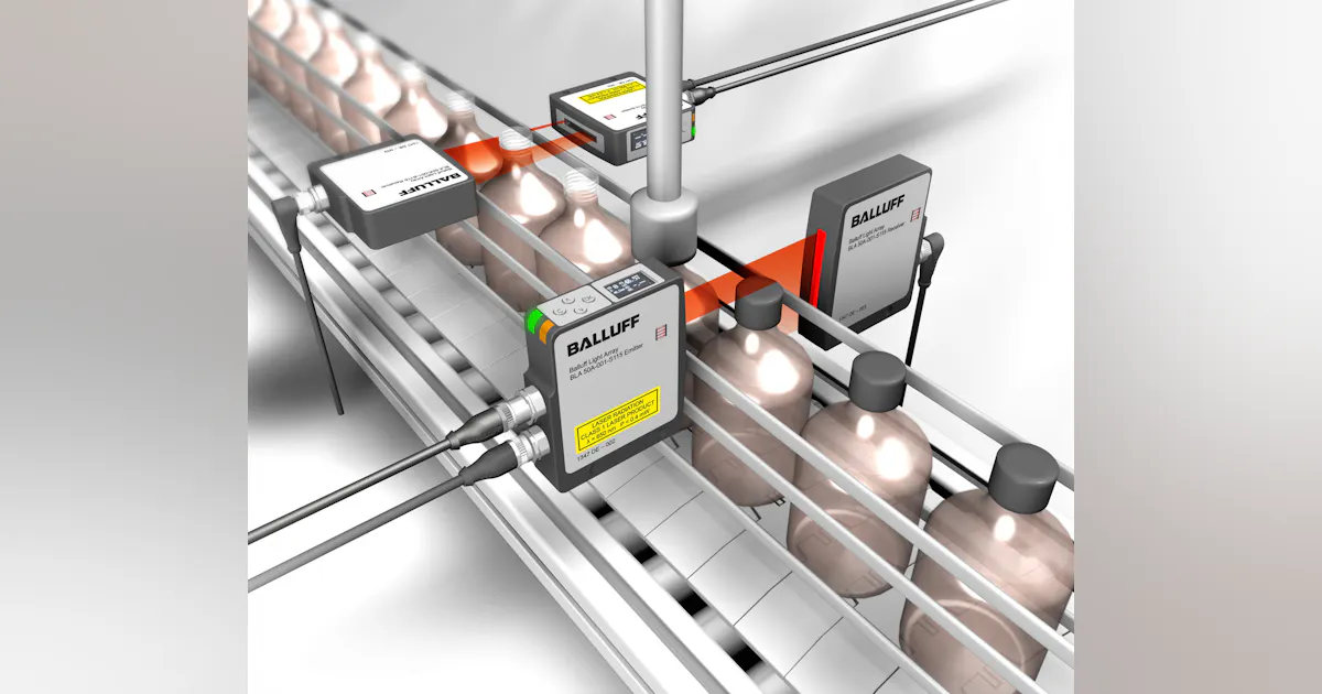 Balluff Task Light Balluff: High-Resolution Light Grid | Automation World