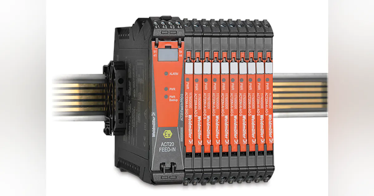 Weidmuller: Temperature Input Modules | Automation World