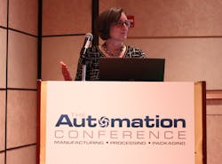 Lee Visci, General Motors, at The Automation Conference 2014 Lee Visci, General Motors, at The Automation Conference 2014