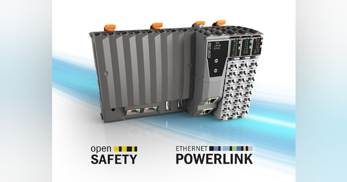 Compact X20 controllers with integrated I/O | Automation World