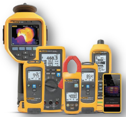 Fluke Connect wirelessly links test tools to a database via a smartphone