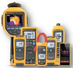 Fluke Connect wirelessly links test tools to a database via a smartphone Fluke Connect wirelessly links test tools to a database via a smartphone