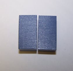 Ultra detectable plastic polymerHydex 4101 UD Blue PBT is made by Ensinger