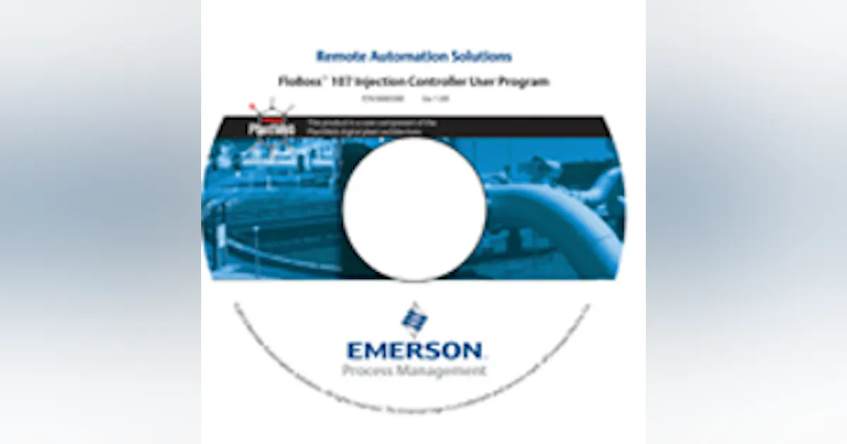 Emerson releases injection controller for their flow computer and ...