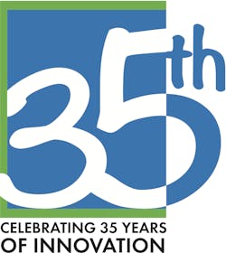 Aw 26988 35th Blue Logo Aw 26988 35th Blue Logo