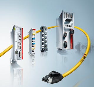 SYNCHRONIZATION.现代工业以太网系统现在有可能实现高精度高性能同步100毫秒,使包装机OEMs快速实现机器反应时间达60微秒