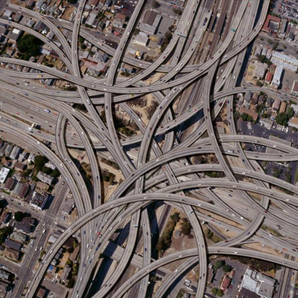Aw 27037 Freeway Interchange