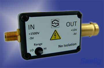 Saelig Device For Safety Measuring High Voltage Power Transistors with Oscilloscopes